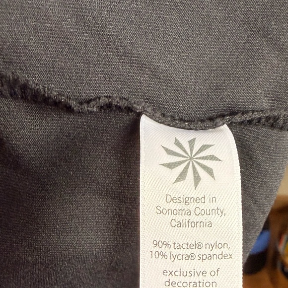 Athleta Charcoal Long Sleeve Dress M - Picture 8 of 8